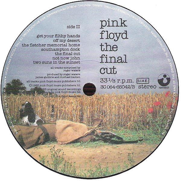 Pink Floyd - The Final Cut | Harvest (3C 064-65 042) - 3 Pink Floyd - The Final Cut | Harvest (3C 064-65 042) - 3