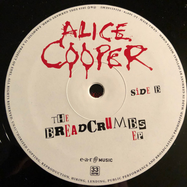 Alice Cooper - The Breadcrumbs EP | Ear Music (0214216EMU) - 3
