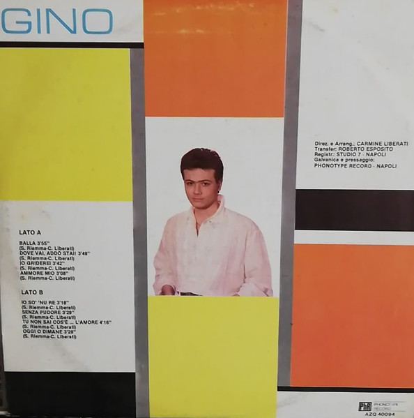 Gino Riccio - Gino | Phonotype Record (AZQ 40094) - 2 Gino Riccio - Gino | Phonotype Record (AZQ 40094) - 2