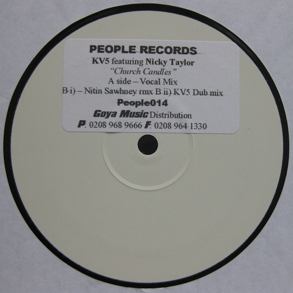 KV5 featuring Nicky Taylor - Church Candles | People (PEOPLE 014) - main KV5 featuring Nicky Taylor - Church Candles | People (PEOPLE 014) - main