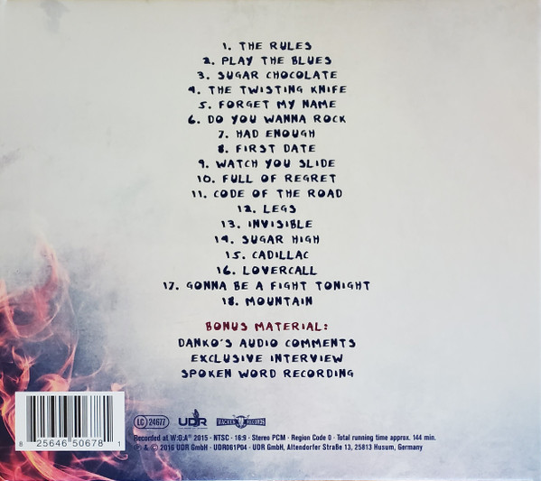 Danko Jones - Live At Wacken | UDR (UDR061P04) - 2