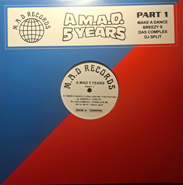 Various - A M.A.D 5 YEARS Part 1 | M.A.D Records (MAD014.1) - 3