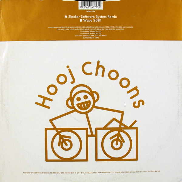 Jark Prongo - Movin' Thru Your System | Hooj Choons (HOOJ 72R) - 2 Jark Prongo - Movin' Thru Your System | Hooj Choons (HOOJ 72R) - 2