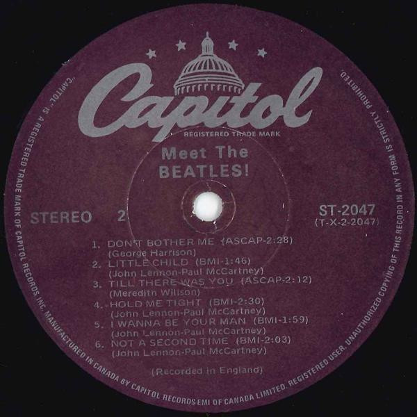 The Beatles - Meet The Beatles! | Capitol Records (ST 2047) - 2