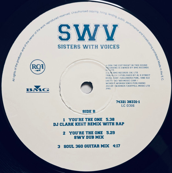 SWV - You're The One | RCA (74321 38331-1) - 4 SWV - You're The One | RCA (74321 38331-1) - 4