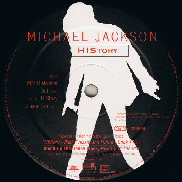 Michael Jackson - HIStory / Ghosts | Epic (664615 8) - 4