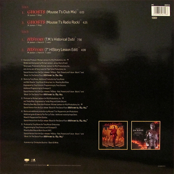 Michael Jackson - HIStory / Ghosts | Epic (664615 8) - 2