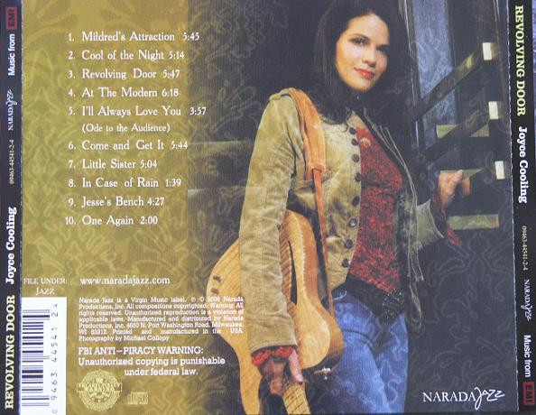 Joyce Cooling - Revolving Door | Narada Jazz (09463-44541-2-4) - 2 Joyce Cooling - Revolving Door | Narada Jazz (09463-44541-2-4) - 2