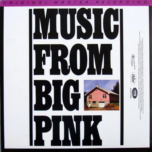 The Band - Music From Big Pink | Mobile Fidelity Sound Lab (MFSL 1-039) - 3 The Band - Music From Big Pink | Mobile Fidelity Sound Lab (MFSL 1-039) - 3