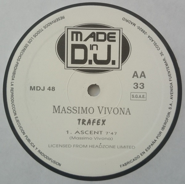 Massimo Vivona - Trafex / Ascent | Made In DJ (MDJ 48) - 4