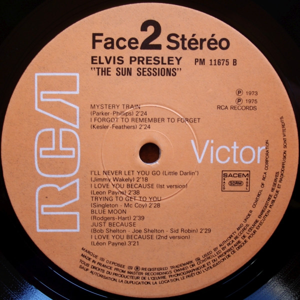 Elvis Presley - The Sun Sessions | RCA Victor (PM 11675) - 4