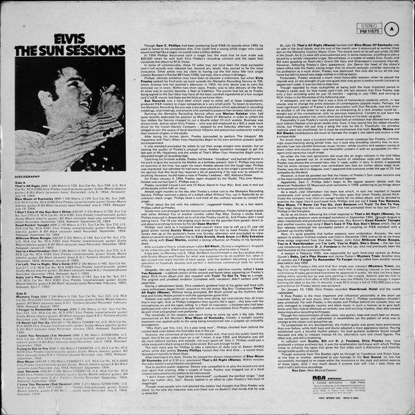 Elvis Presley - The Sun Sessions | RCA Victor (PM 11675) - 2