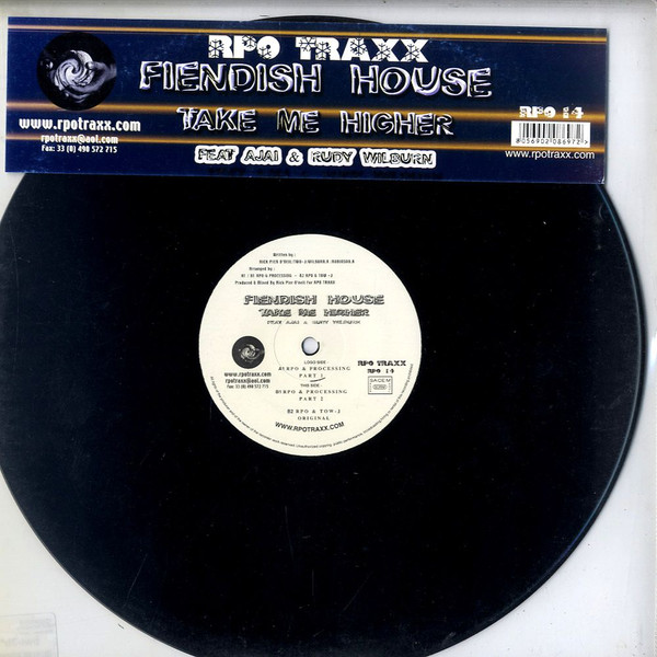 Fiendish House - Take Me Higher | RPO Traxx (RPO 014)