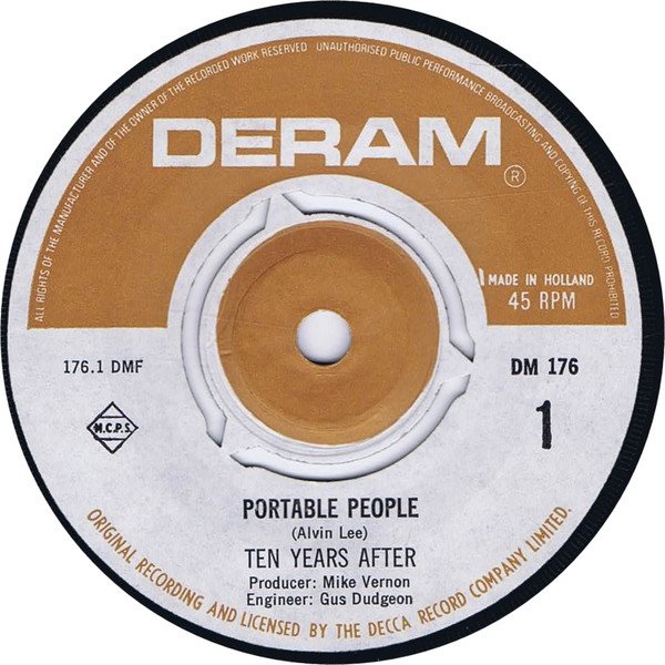 Ten Years After - Portable People | Deram (DM 176) - 3