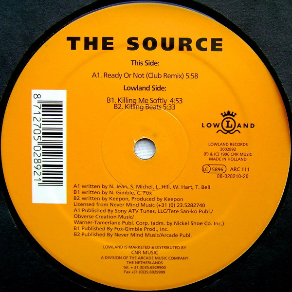 The Course - Ready Or Not / Killing Me Softly (Club House Remixes) | Lowland Records (2002892)