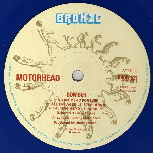 Motörhead - Bomber | Bronze (BRON 523) - 4 Motörhead - Bomber | Bronze (BRON 523) - 4