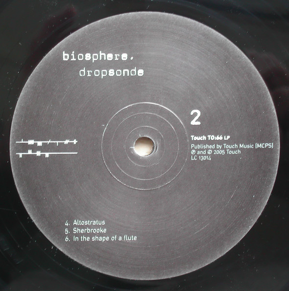 Biosphere - Dropsonde | Touch (TO:66 LP) - 4