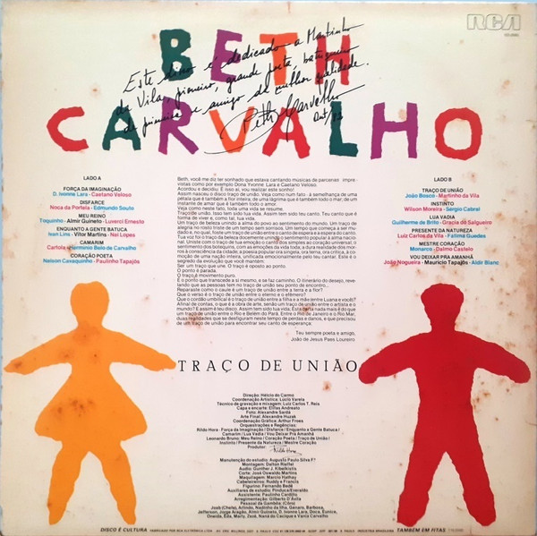 Beth Carvalho - Traço De União | RCA Victor (103.0560) - 2 Beth Carvalho - Traço De União | RCA Victor (103.0560) - 2