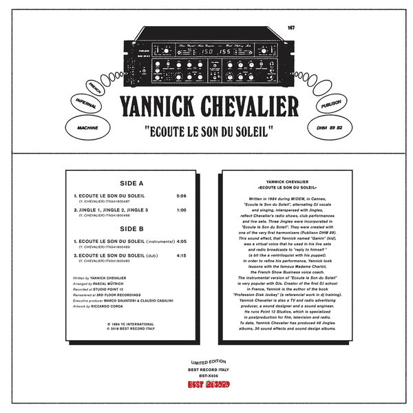 Yannick Chevalier - Ecoute Le Son Du Soleil | Best Record Italy (BST-X036) - 3 Yannick Chevalier - Ecoute Le Son Du Soleil | Best Record Italy (BST-X036) - 3