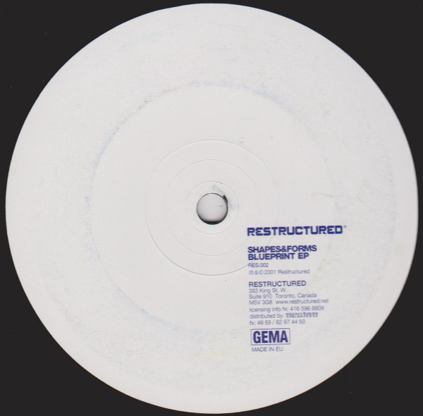 Shapes & Forms - Blueprint EP | Restructured (RES.002) - main