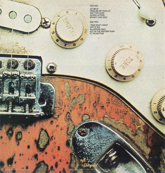 Rory Gallagher - Against The Grain | Chrysalis (CHR 1098) - 2