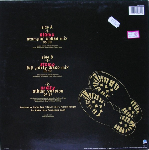 B.G. The Prince Of Rap - Stomp | JAM! (JAM 662775 6) - 2