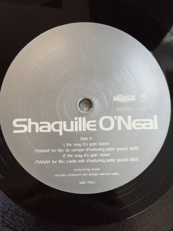Shaquille O'Neal Featuring Peter Gunz - The Way It's Goin' Down (Twism For Life) | T.W.Ism. Records (582 793-1) - 4 Shaquille O'Neal Featuring Peter Gunz - The Way It's Goin' Down (Twism For Life) | T.W.Ism. Records (582 793-1) - 4