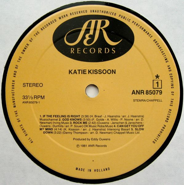 Katie Kissoon - Katie Kissoon | A&R Records (ANR 85079) - 3