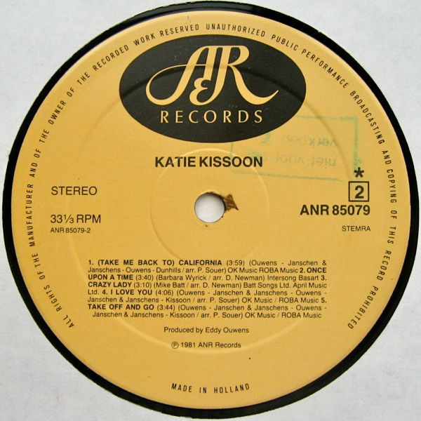Katie Kissoon - Katie Kissoon | A&R Records (ANR 85079) - 4
