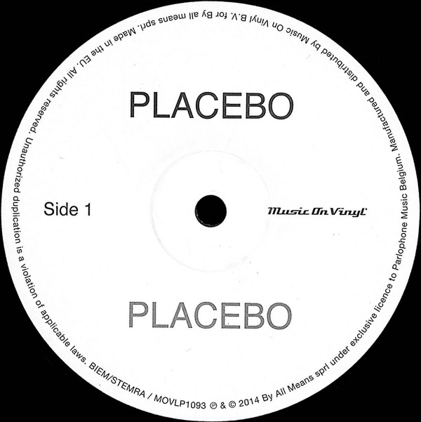 Placebo - Placebo | Music On Vinyl (MOVLP1093) - 3 Placebo - Placebo | Music On Vinyl (MOVLP1093) - 3