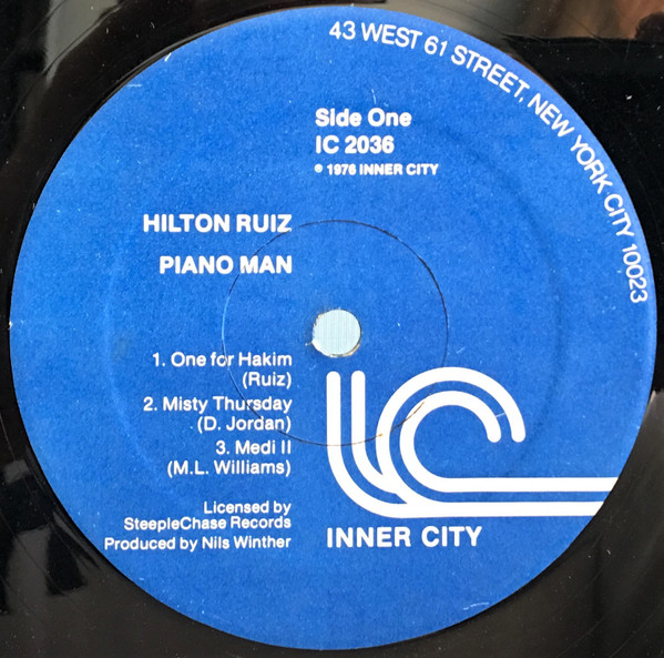 Hilton Ruiz Trio - Piano Man | Inner City Records (IC 2036) - 3 Hilton Ruiz Trio - Piano Man | Inner City Records (IC 2036) - 3