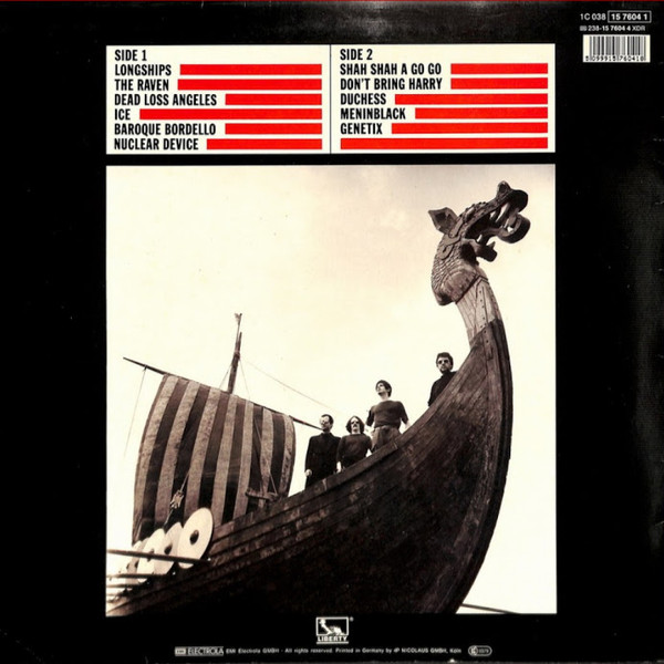 The Stranglers - The Raven | Liberty (1C 038-15 7604 1) - 3