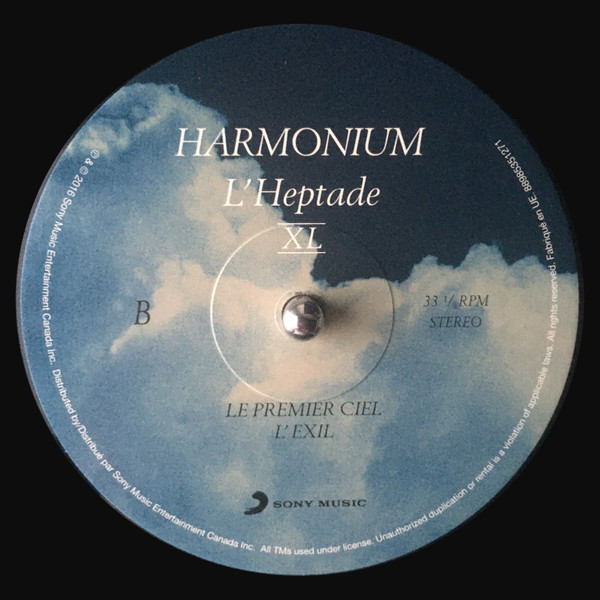 Harmonium - L'Heptade XL (2LP) [Vinyl] | Sony Music (88985351271) - 4
