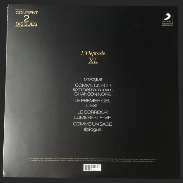 Harmonium - L'Heptade XL (2LP) [Vinyl] | Sony Music (88985351271) - 2