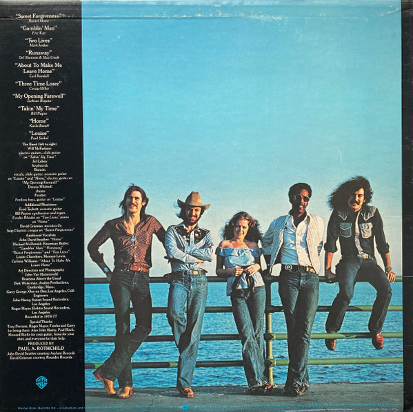 Bonnie Raitt - Sweet Forgiveness | Warner Bros. Records (BS 2990) - 2