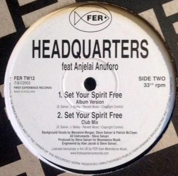 I Want You / Set Your Spirit Free