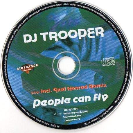 DJ Trooper - People Can Fly | Airtrance Records (AT 1208-06869) - 3