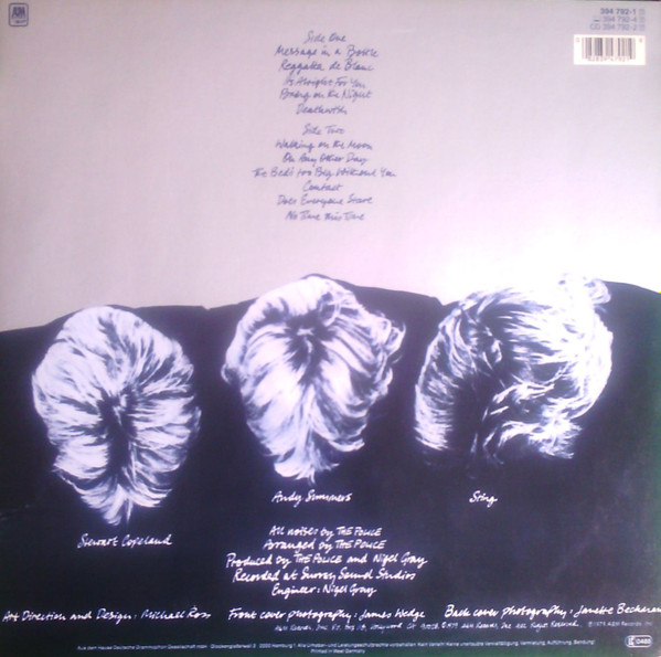 The Police - Reggatta De Blanc | A&M Records (394 792-1) - 2