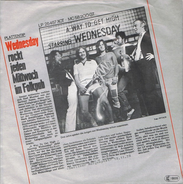 Wednesday - Springtime On Sunday | Hansa International (100 323) - 2