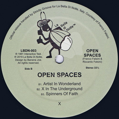 Open Spaces - Open Spaces | La Bella Di Notte (LBDN-003) - 2