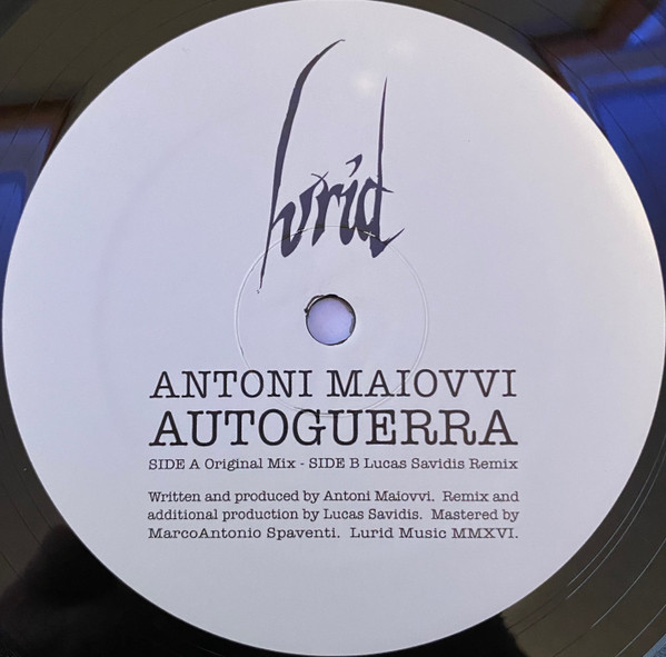 Antoni Maiovvi - Autoguerra | Lurid Music (LURID05) - 4 Antoni Maiovvi - Autoguerra | Lurid Music (LURID05) - 4