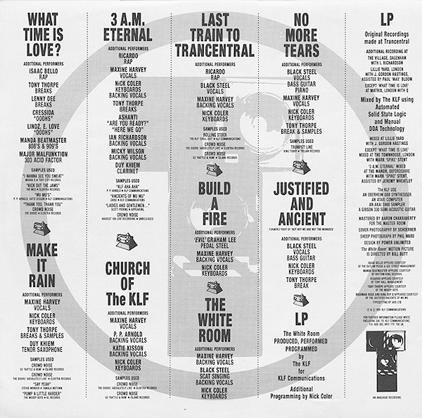 The KLF - The White Room | Indisc (JAMSLP 3681) - 4