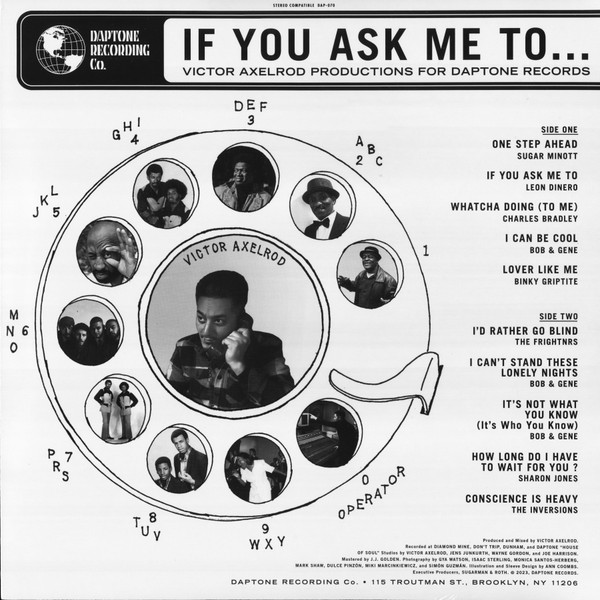 Victor Axelrod - If You Ask Me To... (Victor Axelrod Productions For Daptone Records) | Daptone Records (DAP-070) - 2