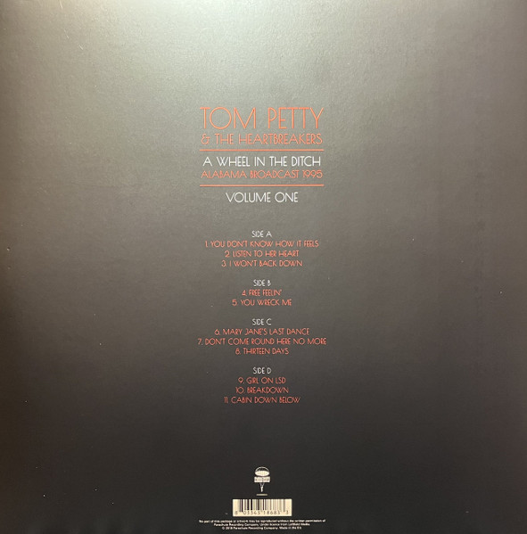 Tom Petty And The Heartbreakers - A Wheel In The Ditch Vol.1 | Parachute Recording Company (PARA256LP) - 3 Tom Petty And The Heartbreakers - A Wheel In The Ditch Vol.1 | Parachute Recording Company (PARA256LP) - 3