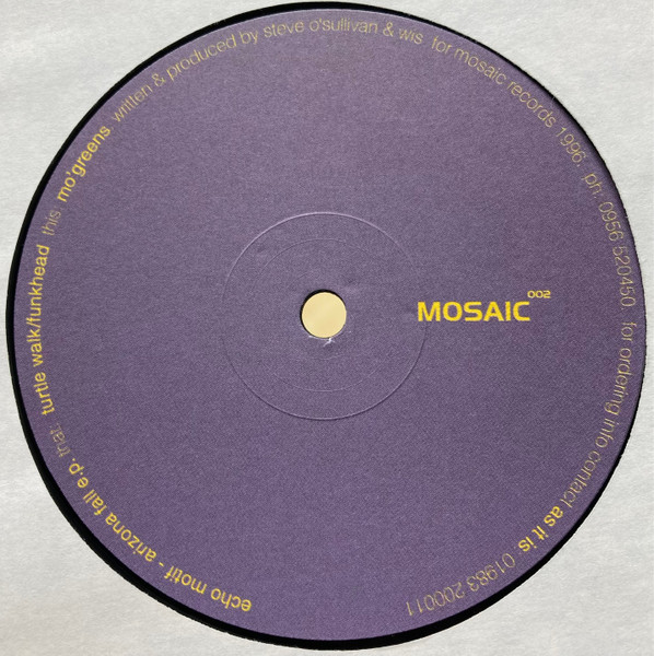 Echo Motif - Arizona Fall EP | Mosaic (MOSAIC002)