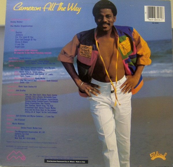 Rafael Cameron - Cameron All The Way | Salsoul Records (SA 8555) - 2 Rafael Cameron - Cameron All The Way | Salsoul Records (SA 8555) - 2