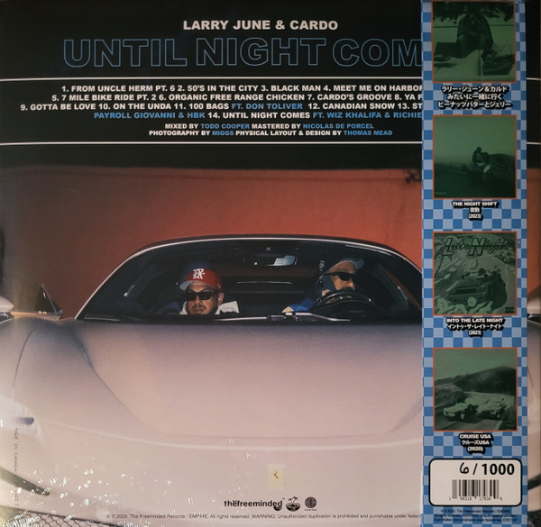 Larry June & Cardo - Until Night Comes | Empire (ERE1157) - 2