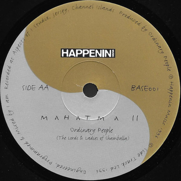 Ordinary People - Mahatma | Happenin Music (BASE001) - 4