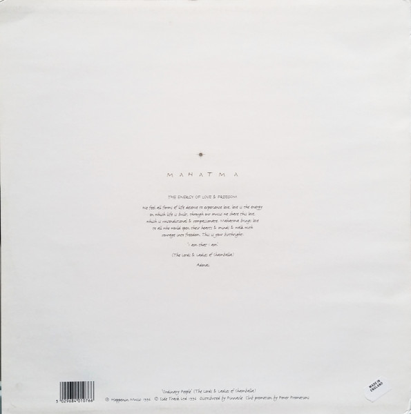 Ordinary People - Mahatma | Happenin Music (BASE001) - 2