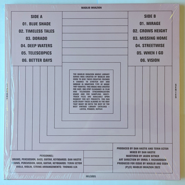 Dan Hastie And Terin Ector - Crows Height | Madlib Invazion (MILS005) - 2